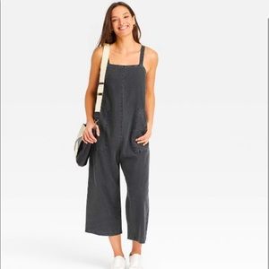 Colsie Overalls, Soft, Light Grey